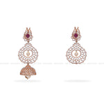 Load image into Gallery viewer, Diamond 3 in 1 Earrings
