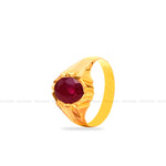 Load image into Gallery viewer, Handmade Ruby Solitaire Ring
