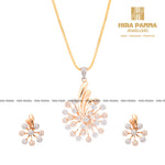 Load image into Gallery viewer, Rose Gold Pendant Set
