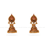 Load image into Gallery viewer, Kundan Jhumka Earrings
