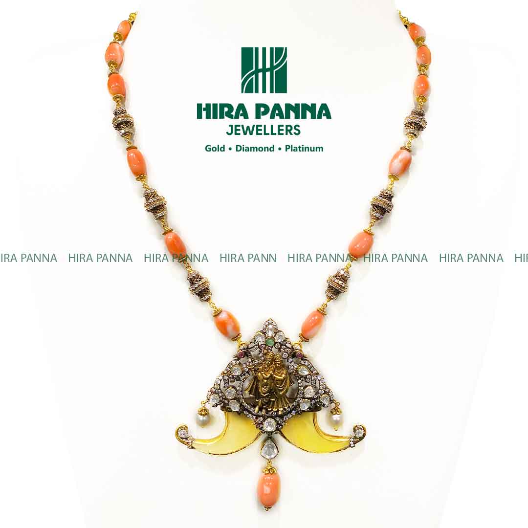 Coral Radha Krishna Neckwear