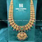 Load image into Gallery viewer, Antique Ruby &amp; Emerald Laxmi Devi Haram