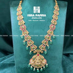 Load image into Gallery viewer, Fancy Ruby &amp; Emerald Lakshmi Devi Haram