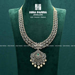 Load image into Gallery viewer, Open Setting Ruby &amp; Emerald Diamond Haram
