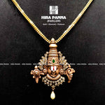 Load image into Gallery viewer, Balaji Rose Gold Diamond Pendant