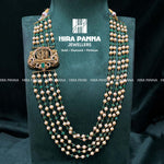 Load image into Gallery viewer, Ram Parivar Emerald &amp; Pearl Haram