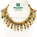 Load image into Gallery viewer, Antique Emerald Laxmi Devi Neckwear

