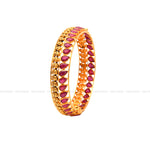 Load image into Gallery viewer, Ruby Fancy Bangles
