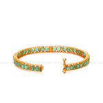 Load image into Gallery viewer, Handmade Emerald Fancy Bangles