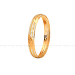 Load image into Gallery viewer, Fancy High Polish Rhodium Bangles