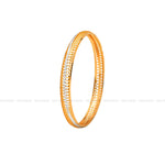 Load image into Gallery viewer, Fancy High Polish Rhodium Bangles