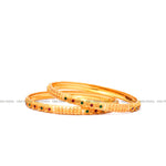 Load image into Gallery viewer, Ruby Emerald Bangles