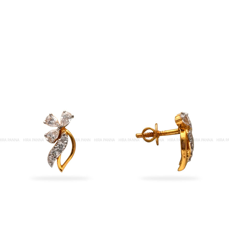 Diamond Stud Earrings – Hirapanna Jewellers
