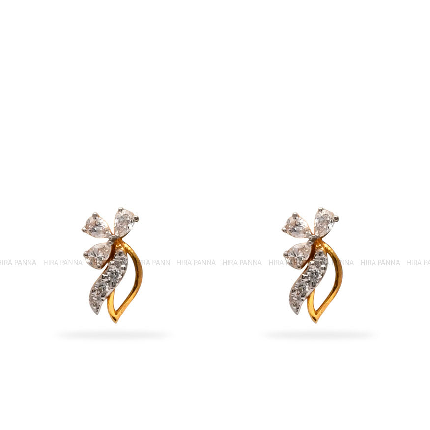 Surreal Diamond Stud Earrings – Diamondtree Jewels
