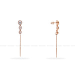 Load image into Gallery viewer, Diamond Hanging Earrings