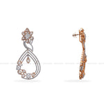 Load image into Gallery viewer, Diamond Hanging Earings