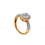 Load image into Gallery viewer, Diamond Gold Ring