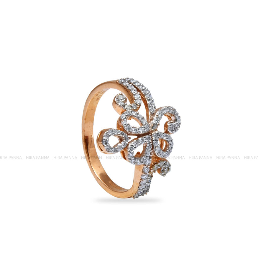 Estate Vintage Style Diamond Cluster Ring in 10kt Gold | Burton's –  Burton's Gems and Opals