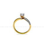 Load image into Gallery viewer, Solitaire Gold Ring