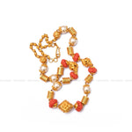 Load image into Gallery viewer, Antique Coral Fancy Mala