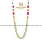 Load image into Gallery viewer, Emerald &amp; Ruby Beads Mala