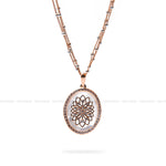 Load image into Gallery viewer, Rose Gold Pendant &amp; Earring