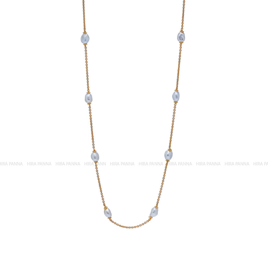 Gold Pearl Chain