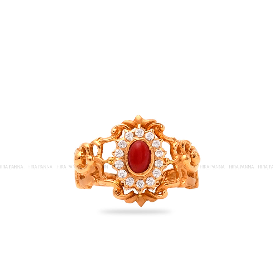 Beautiful Coral Stone Rings for a Touch of Elegance