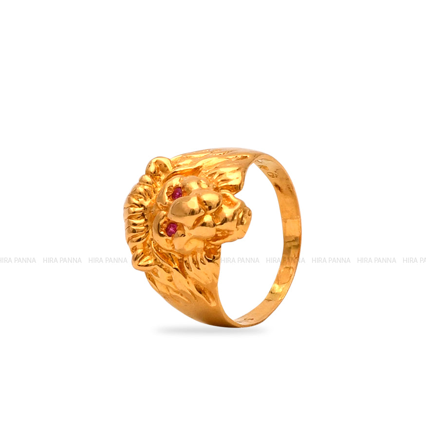 Handmade Lion Ring