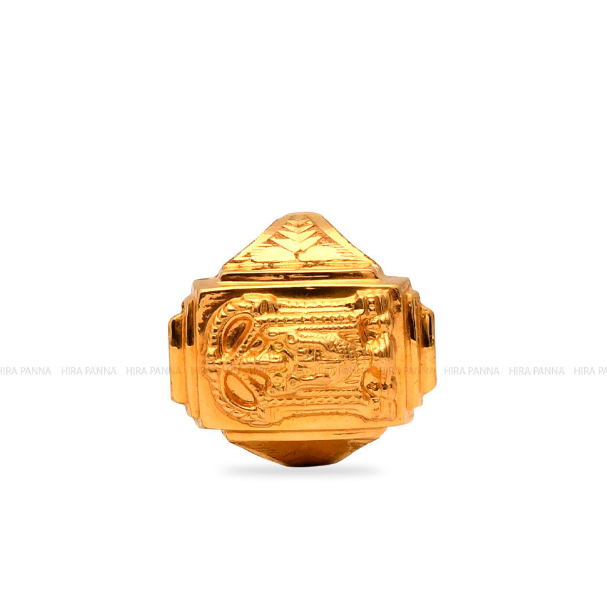Buy DULCI Gold Plated Brass Goddess Lakshmi on Tortoise Vaastu Fengshui  Finger Ring for Men/Women at Amazon.in