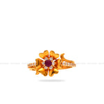 Load image into Gallery viewer, High Polish Floral Ring