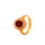 Load image into Gallery viewer, Solitaire Ruby Ring
