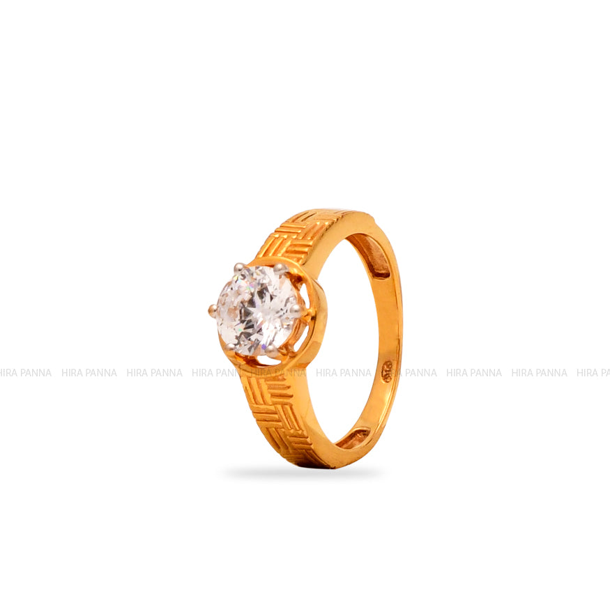 Casting Solitaire Ring