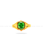 Load image into Gallery viewer, Handmade Emerald Solitaire Ring