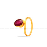 Load image into Gallery viewer, Handmade Ruby Solitaire Ring