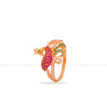 Load image into Gallery viewer, Handmade Peacock Stone Ring
