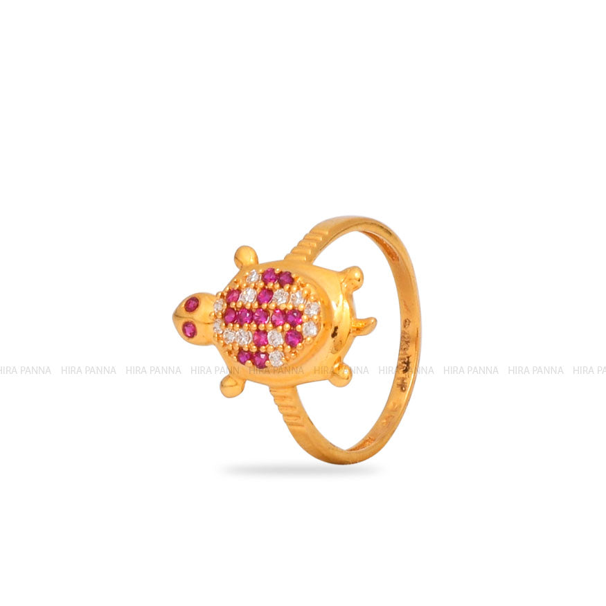 Tortoise Ring Design For Ladies - Temu