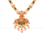 Load image into Gallery viewer, Antique Lakshmi Pachi Neckwear
