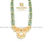 Load image into Gallery viewer, Fancy Emerald Lakshmi Devi Neckwear