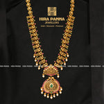 Load image into Gallery viewer, Antique Peacock Lakshmi Devi Neckwear