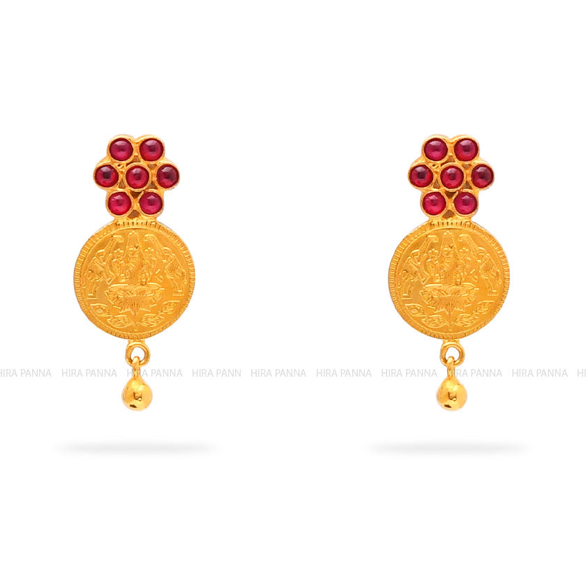 One Gram Gold Kasu Necklace Designs - Indian Jewellery Designs