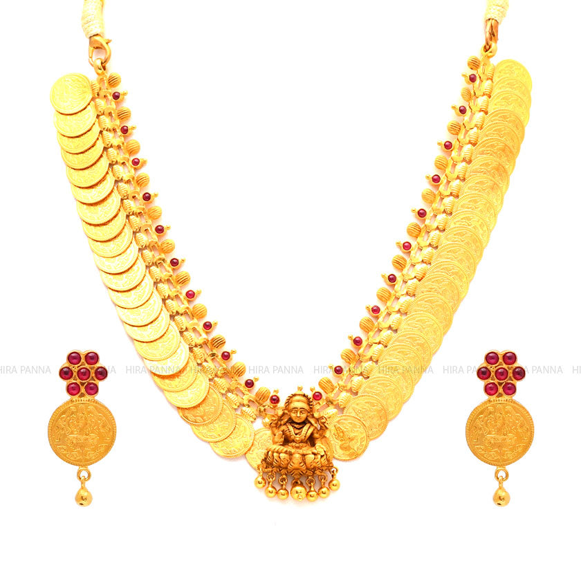 Earring – 2 Lakshmi Kasu Misri | Gujjadi Swarna Jewellers