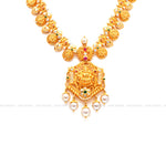 Load image into Gallery viewer, Highpolish Lakshmi Devi Kasulamala Neckwear Set
