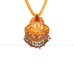 Load image into Gallery viewer, Handmade Lakshmi Devi Pendant With Red Polish