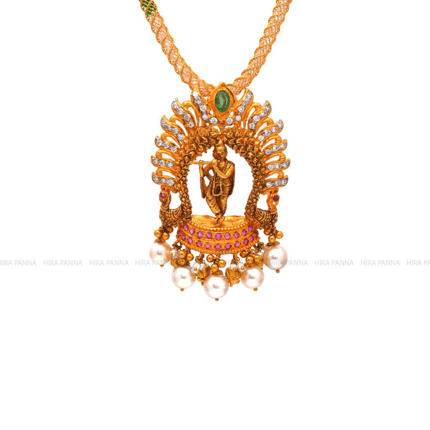 Handmade Krishna Pendant