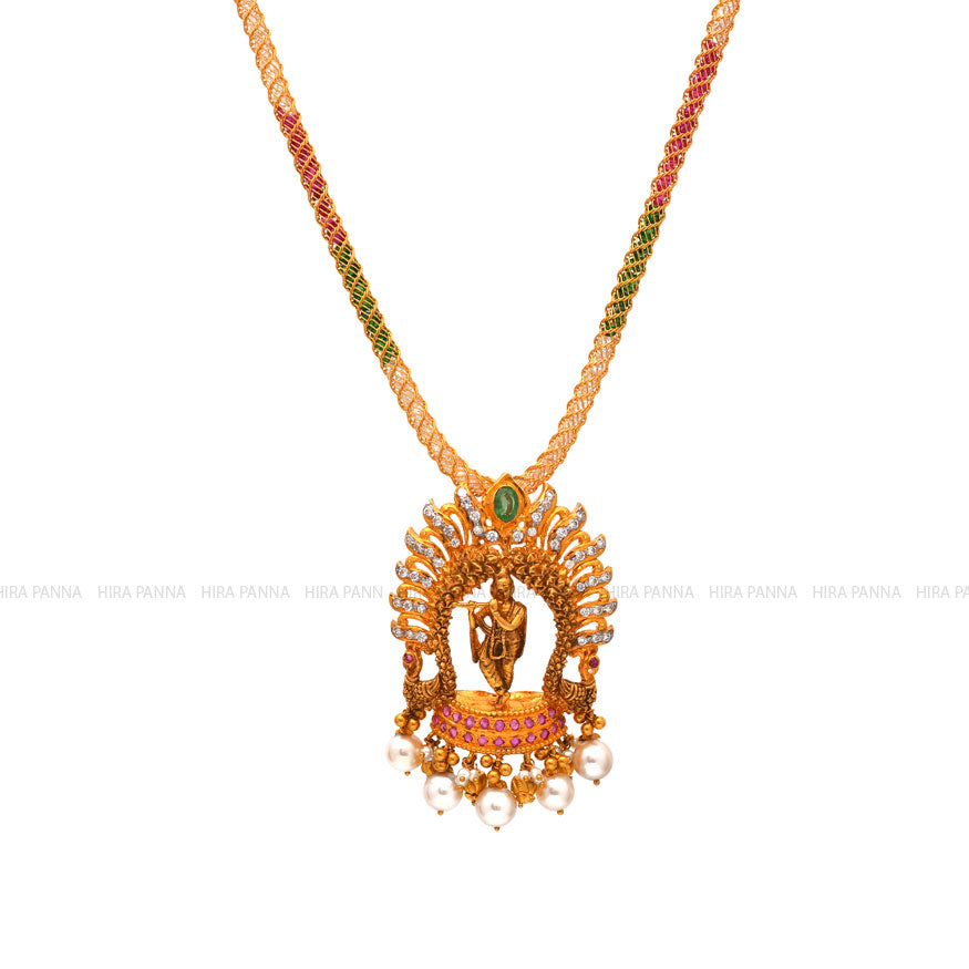 Handmade Krishna Pendant