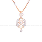 Load image into Gallery viewer, Fancy Rose Gold Pendant Set