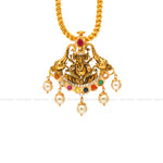 Load image into Gallery viewer, Lord Ganesha Navaratna Pendant