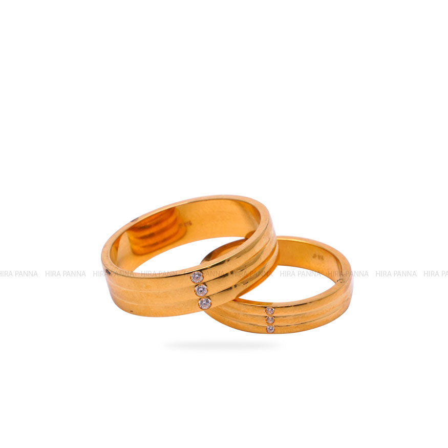 Couple Band Rings