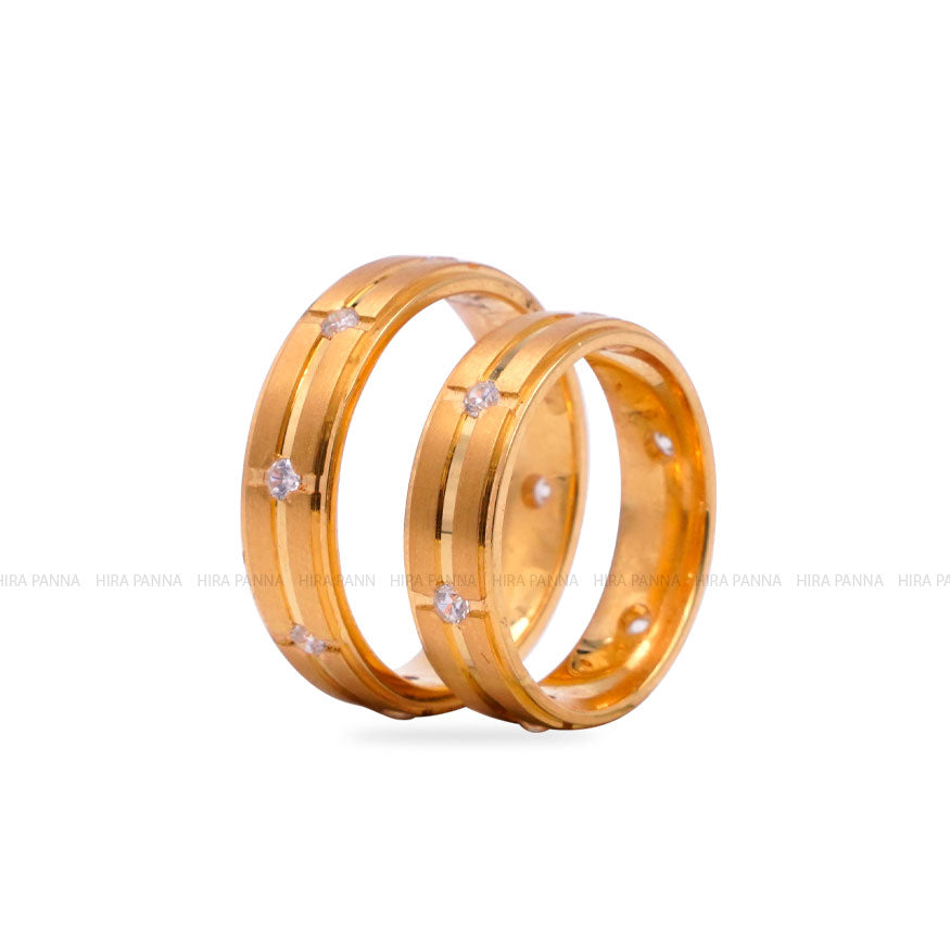 Couple Band Rings